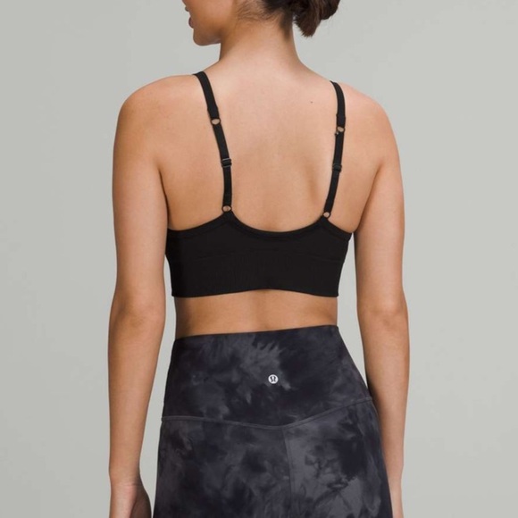Lululemon Sz 8 Ebb to Street Bra *Light Support, C/D Cup Athletic Yoga Gym - Picture 2 of 7